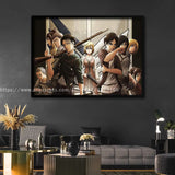 Attack on Titan Manga Poster  Decorative Canvas Wall Art x for Living Room  Bedroom  Anime Wall Decor Print