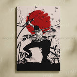 Anime One Piece Home Decoration Canvas Painting Pictures Monkey D. Luffy Figures Wall Art Prints Poster For Living Room No Frame