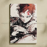 Hot Blooded Anime Naruto Home Decorative Canvas HD Prints Paintings Ink Style Pictures Uchiha Itachi Wall Art Frameless Poster
