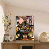 Anime A-Attack On Titans Classic Movie Posters HD Quality Poster Wall Art Painting Study Nordic Home Decor