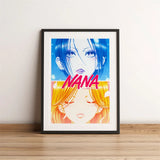 Hot Anime Posters NANA Retro Bar Cafe Decor Nostalgia Gift Funny Prints Wall Art Kawaii Room Decor Poster Aesthetics Sexy Girl