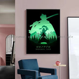 Anime Luffy Poster Printing Canvas Painting Home Living Room Suitable for Bedroom Bar Cafe Entrance Art Wall Painting Decoration
