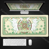 Xxl Sakura Card Anime Mousepad Large Gaming Keyboard Mouse Pad Clow Card Mousemat  Computer Office Tablemat Extended Desk Mat