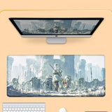 HD New Kawaii Girl Frieren At The Funeral Mouse Pad XXL 800x400mm Mausepad Large Laptop Gaming PC MousePad Rubber Anime Desk Mat