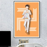 Classic Anime Tokyo Revengers Mikey Draken Character Canvas Painting Posters and Prints Wall Art for Living Room Decoration