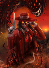 Horror Anime Hellsing Ultimate Posters Manga Canvas Painting Prints Home Decor Living Room Study Decoration Mural Wall Art