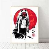 Totoro Cartoon Movie Hayao Miyazaki Anime Poster Canvas Painting Prints Nordic Wall Art Pictures Living Room Office Home Decor