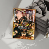 Anime A-Attack On Titans Classic Movie Posters HD Quality Poster Wall Art Painting Study Nordic Home Decor