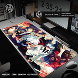 Gaming Accessories Mouse Pad Tokyo Ghoul Mousepad black white Anime Large Mouse Mat Keyboard Computer Gamer Desk Mat 900x400cm