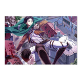 Anime Attack on Titan Poster  Levi Allen Mikasa Figure Wall Art Canvas Print for Bedroom Living Room Decor  Perfect Gift
