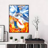 I-Inazuma E-Eleven Anime Poster Paper Print Home Living Room Bedroom Entrance Bar Restaurant Cafe Art canvas Painting Decoration