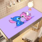 Kawaii Stitch Anime Mouse Pad Large PC Cartoon Gaming Accessories Protector Office Laptop Non Slip Gamer Cabinet Desk Mat Carpet