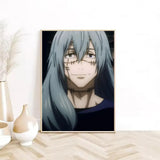 1pc Anime J-Jujutsu K-Kaisen M-Mahito Poster Sticky Wall Art Printing Waterproof Home Living Bed Room Aesthetic Decor