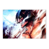 Anime Attack on Titan Poster  Levi Allen Mikasa Figure Wall Art Canvas Print for Bedroom Living Room Decor  Perfect Gift