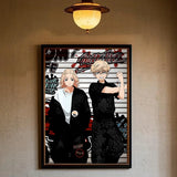 Anime T-Tokyo R-Revenger Poster High Quality Wall Art for Home Office Bedroom Living Room Hallway Bar Perfect Gift Idea