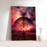 Popular Japanese Anime Attack on Titan Poster Wall Art for Picture Coffee House Bar Living Room Home Wall Decor Canvas Painting