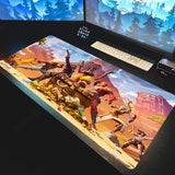 Deskmat F-Fortnite Gaming Mouse Pad Anime Mousepad Xxl Computer Accessories Desk Mat Mats Gamer Mause Office Offices Pc Desktop