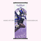 Genshin Impact Game Character Home Decor HD Print Paintings Anime Picture Wall Art Canvas Interior Posters Bedside Background