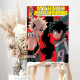 HighQuality Anime My Hero Academia Poster Modern Canvas Wall Art Decor for Home Living Room Bedroom Gift