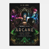 Anime Game Arcane Jinx Main Art Poster Aesthetic Canvas Painting Posters and Prints Wall Art Picture For Living Room Decoration