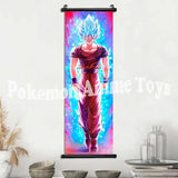 Dragon Ball Anime Poster Son Goku Home Decor Kakarotto Hanging Painting Trunks Wall Art Bardock Scroll Picture Zarbon Wallpaper