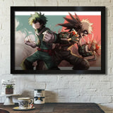 Japan Cartoon Anime My Hero Academia Canvas Painting Wall Art Nordic Poster and Prints Aesthetic For Living Home Decoration Gift