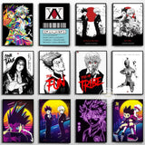 Hunter X Hunter Classic Japanese Anime Poster  Retro Wall Art for Kids Bedroom Nursery Decor Canvas Painting  Home Decor