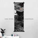 Naruto Home Decoration Scrolls Picture Hyuga Hinata Anime Canvas Wall Art Interior Hanging Painting Uchiha Itachi Figures Poster
