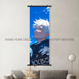 Jujutsu Kaisen Anime Poster Room Canvas Print Hanging Painting Wall Art Megumi Fushiguro Scrolls Picture Home Decoration Mural