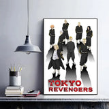 Anime Tokyo R-Revengers Poster Modern and Minimalist Wall Stickers for Home Decor Living Room Dormitory Wall Art