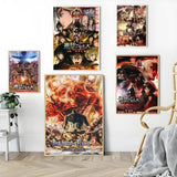 Anime A-Attack On Titans Classic Movie Posters HD Quality Poster Wall Art Painting Study Nordic Home Decor
