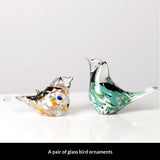 Lacquer Art Kingfisher Paperweight Office Desk Home Decor Ornament