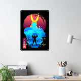 Japanese Anime My Hero Academia Wall Decorative Picture for Boy Room Metal Tin Sign Home Decor Wall Art Cafe Quality Posters