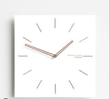 Square Meter Box Wall Clock Living Room Clocks Modern Atmosphere Fashion Personality Household Decorative Wall Watches