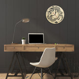 Modeling Wall Clock Modern Chinese Dragon Art Wall Decoration Wall Clock