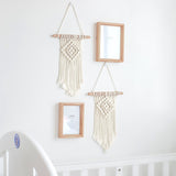 Bohemian Tassel Handmade Tapestry Craft Wall Hanging Art Cotton