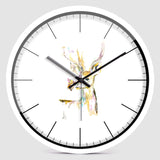 Art Living Room Bedroom Wall Clock Children Room Cartoon Cute