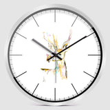 Art Living Room Bedroom Wall Clock Children Room Cartoon Cute
