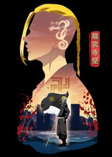 Aesthetic Mikey Hanma Shuji Manga Canvas Painting Japanese Anime Figure Tokyo Revengers Poster Wall Art Mural Kawaii Room Decor