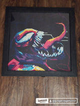 VENOM 5D GLOW IN THE DARK 5D CUSTOM FRAME WALL ART PAINTING...