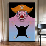 Anime Luffy Poster Printing Canvas Painting Home Living Room Suitable for Bedroom Bar Cafe Entrance Art Wall Painting Decoration