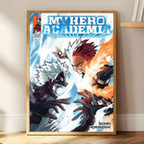 M-My Hero Academia Anime Painting Calligraphy HD Print Art Core – Unframed, Vibrant Wall Art, Ideal for Home