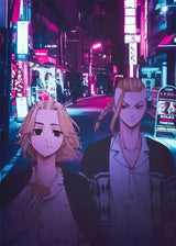 Canvas Painting Wall Art Anime TV Tokyo Revengers Poster Aesthetic Mikey Hanma Shuji Manga Mural Kawaii Room Decor Gift