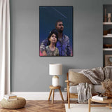 Telltale The Walking Dead Anime Video Game Canvas Art Poster  Modern Wall Decor for Family Bedroom Living Room or Office  Stylis