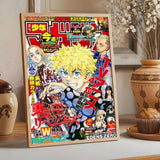 Anime Tokyo R-Revengers Painting Calligraphy Classic Canvas Print Poster, Wall Art for Home Decoration Holiday Gifts