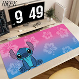 Kawaii Stitch Anime Mouse Pad Large PC Cartoon Gaming Accessories Protector Office Laptop Non Slip Gamer Cabinet Desk Mat Carpet