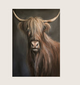Art Watercolor Cow Picture Wall Painting Living Room
