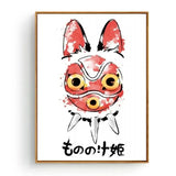 Totoro Cartoon Movie Hayao Miyazaki Anime Poster Canvas Painting Prints Nordic Wall Art Pictures Living Room Office Home Decor