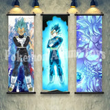 Dragon Ball Anime Poster Son Goku Home Decor Kakarotto Hanging Painting Trunks Wall Art Bardock Scroll Picture Zarbon Wallpaper