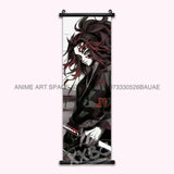 Demon Slayer Hanging Painting Anime Home Decoration Rengoku Kyoujurou Canvas Scrolls Pictures Himejima Gyoumei Poster Wall Art